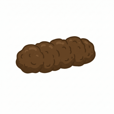 Forma de salsicha mais irregular