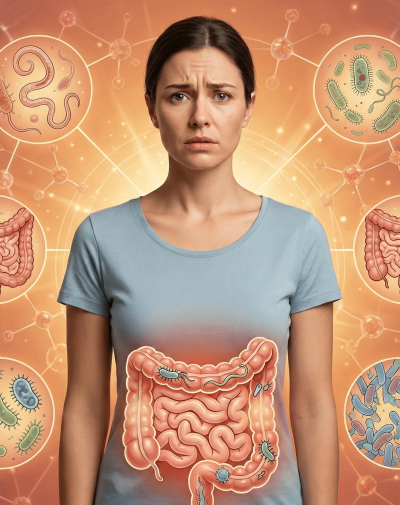 Ilustração Intestino